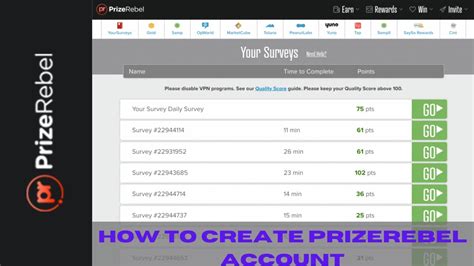 How To Create Prizerebel Account Survey Care BD YouTube