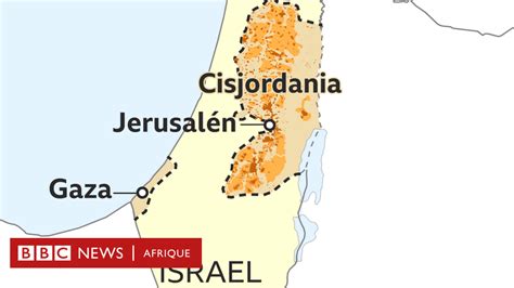 Conflit israélo palestinien 6 cartes qui montrent comment le