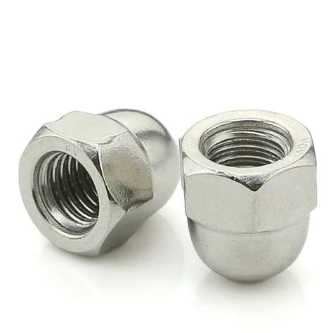 Pcs M Din Stainless Steel Round Head Cover Decorative Cap Nut