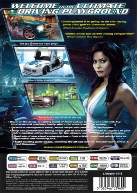 Need For Speed Underground Box Shot For Pc Gamefaqs