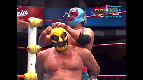 DOS CARAS Y DOS CARAS Jr VS CANEK Y CANEK Jr NO ME SUPO GANAR BIEN