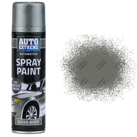 Metallic Gun Metal Grey Spray Paint Gloss 400ml Sprayster