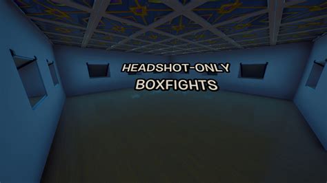 Headshot Only Boxfights Dember Fortnite Creative Map Code