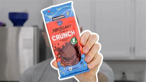 MrBeast S Milk Crunch Chocolate Bar A Delicious Feastables Review