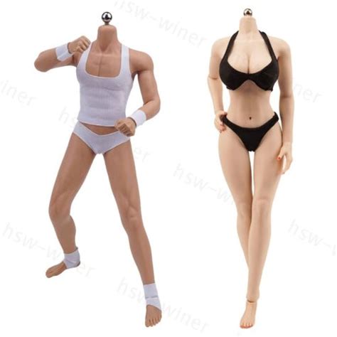 Jiaou Doll 1 6 Male And Female Seamless Body Fit Phicen Tbleague 12