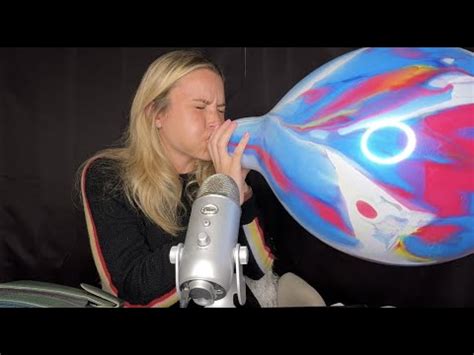 ASMR BLOWING BALLOONS Until They POP YouTube