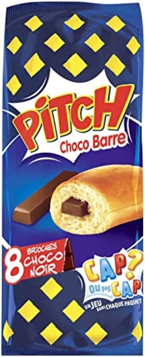 Pitch Brioche Choco Barre Noir Le Sachet De Amazon Fr Epicerie