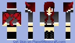 Demon Girl Minecraft Skin