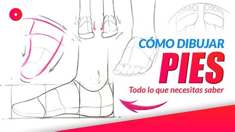 CÓmo Dibujar Pies Paso A Paso Tutorial De Anatomía Youtube