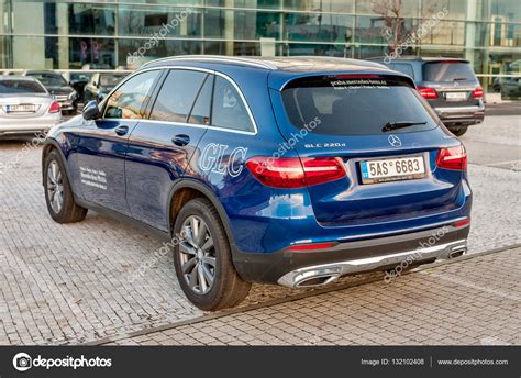 Blue luxury Mercedes-Benz GLC 220d – Stock Editorial Photo © Tadeas ...