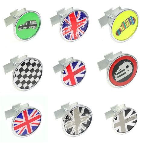 Metal 3d Front Bumper Grill Emblem Badge Sticker Car Styling For Mini