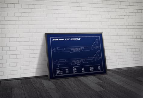 BOEING 777-300ER BLUEPRINT | Aeroprints