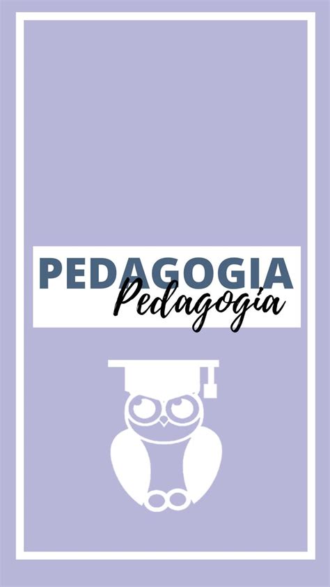 Plano De Fundo Pedagogia Educa O Coruja Faculdade Wallpaper