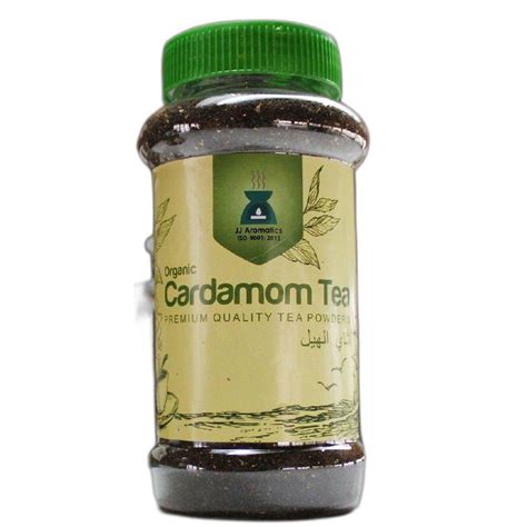 Jj Aromatics Kerala Organic Cardamom Tea Powder Grade Dust Packaging