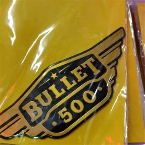 Aluminium Bullet Bike Sticker at ₹ 85/piece | Bike Sticker in New Delhi ...