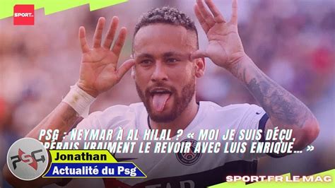 Le coup double monstrueux que veut réaliser Paris pour laprès Neymar