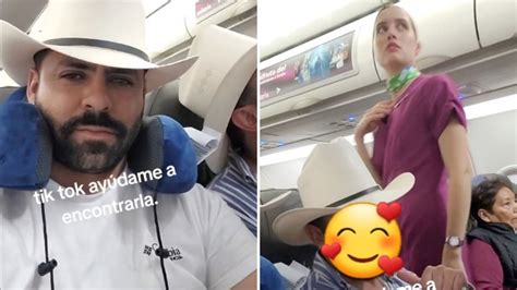 Hombre Se Enamor De Una Sobrecargo En Un Vuelo A M Xico Y Pide Ayuda