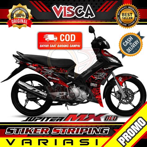 Jual Striping Jupiter Mx Old Stiker Sticker Striping Variasi Lis