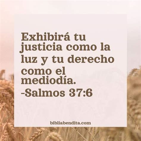 Explicación Salmos 37 6 Exhibirá tu justicia como la luz y tu derecho