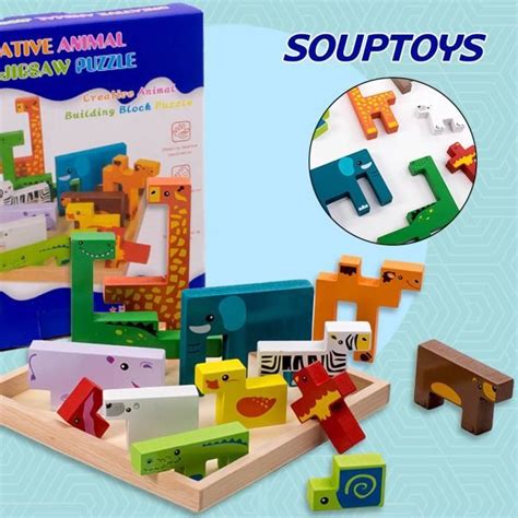 Jouets de blocs de construction d équilibre pour enfants jouet d