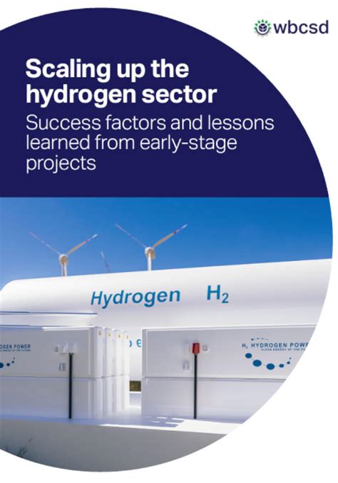 Scaling Up The Hydrogen Sector World Business Council For Sustainable