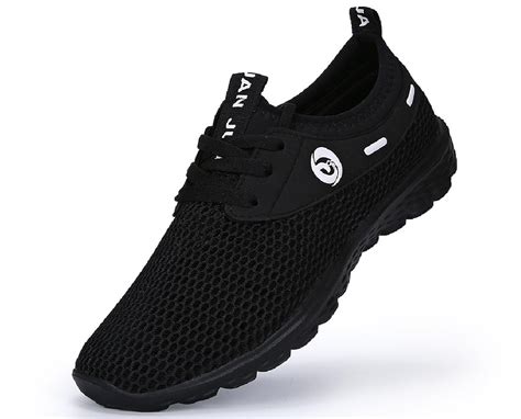 Juan Mens Lightweight Slip On Mesh Sneakers Breathable Running Shoes ...