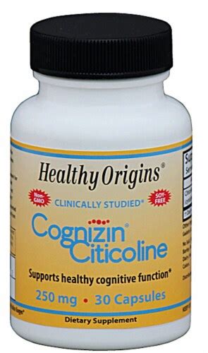 Healthy Origins Cognizin Citicoline Mg Capsules Smiths