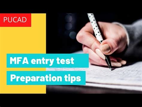 Pucad Mfa Admission Test Preparation Tips And Syllabus Youtube