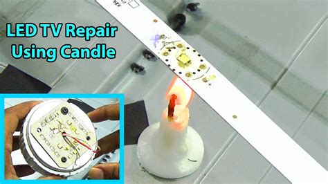 Lcd Led Tv Backlight Repair No Picture Black Screen Replace