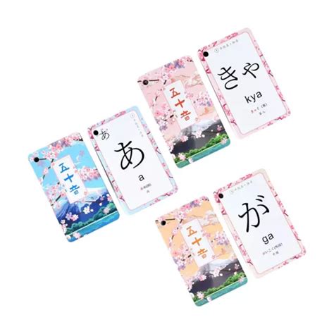 JAPANESE FLASHCARDS BEGINNERS Hiragana And Katakana Memory Language