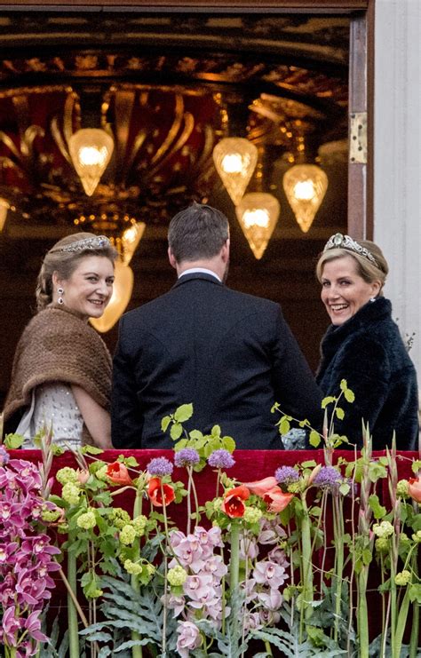 Photo La princesse Stéphanie de Luxembourg et la comtesse Sophie de