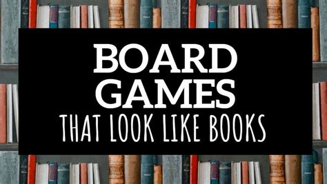 11 Board Games That Look Like Books - Have You Seen These Yet?