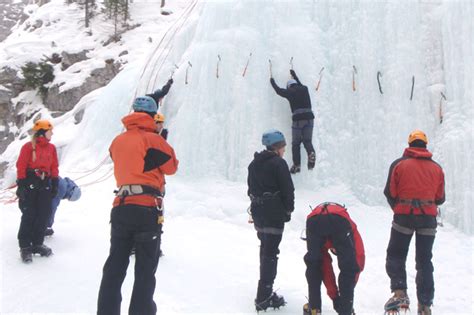 Ice Climbing in Canmore | Ice Mountain Climbing Course