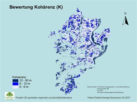 Projekt Gis Gest Tzte Regionale Landschaftsbildanalyse Fh Eberswalde