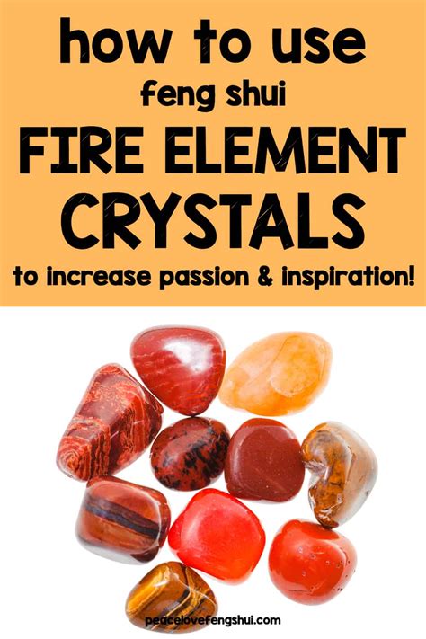 Feng Shui Fire Element Crystals Artofit