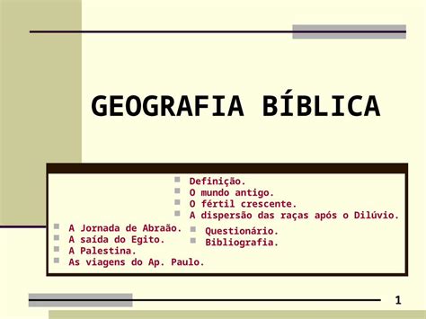 PPT Geografia bíblica DOKUMEN TIPS