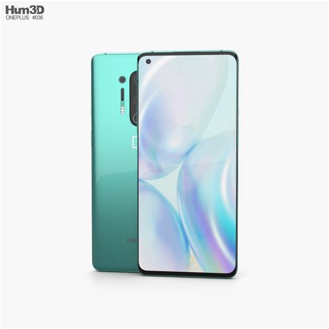 Oneplus 8 Pro Glacial Green 3d 모델 전자 기기 On Hum3d