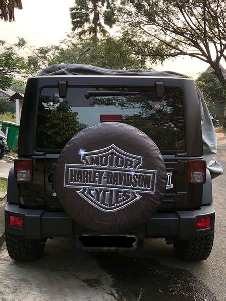 Jual Cover Ban Serep Jeep Rubicon Wrangler Harley Davidson Di Lapak