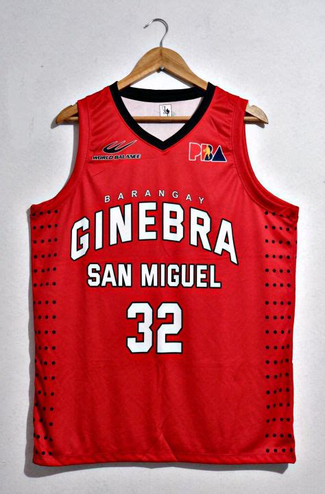 Brgy Ginebra Full Sublimation Jerseys Lazada Ph