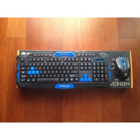 Jual Keyboard Mouse Gaming Rexus Warfaction Vr Wireless Shopee Indonesia