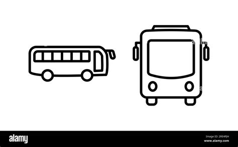 Bus Icon Vector Bus Vector Icon Stock Vector Image And Art Alamy