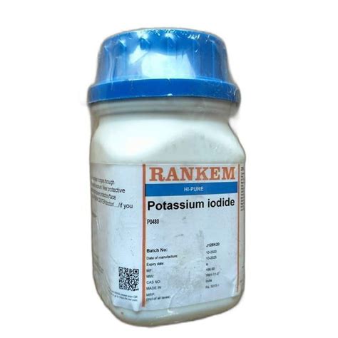 Rankem Hi Pure Potassium Iodide Powder 500gm Bottle At Rs 4900 Bottle