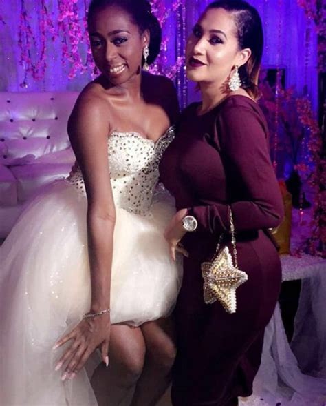 Caroline Danjuma Threatens Men With Her Curves At Wedding Photos