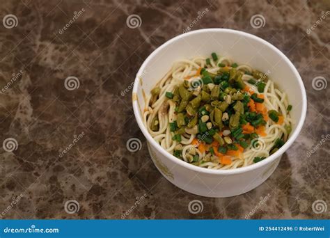 Hot Dry Noodles Traditional Snack In Wuhan Stock Photo Image Of