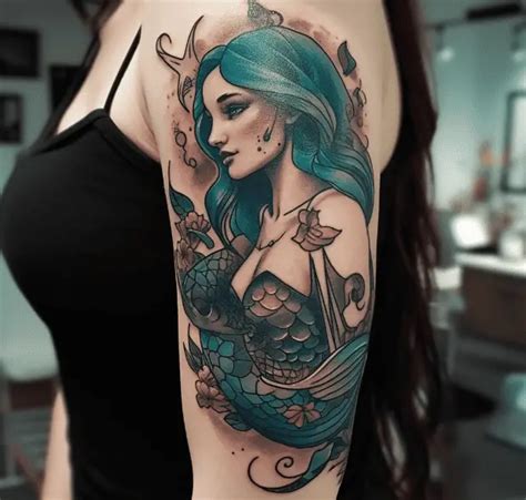 Mermaid Tattoo Meaning Symbolism And Interpretations