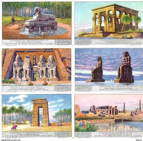 Liebig Bouillon LIEBIG S 1248 Monuments De Lancienne Egypte