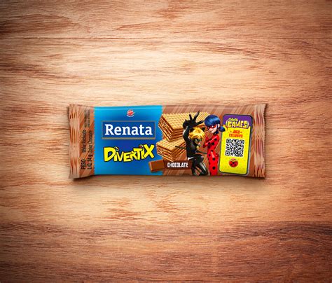 Renata Mini Wafer Divertix Chocolate Selmi