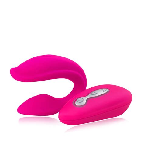 U Shaped Vibrators For Women Wireless Remote Control Waterproof Dual