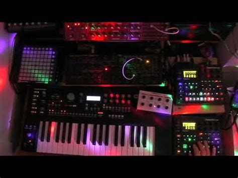 Live Trance Techno Jam Using Elektron And Behringer Instruments Youtube