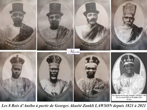 Togo Les Rois Dan Ho Partir De Georges Aku T Zankli Lawson Togo